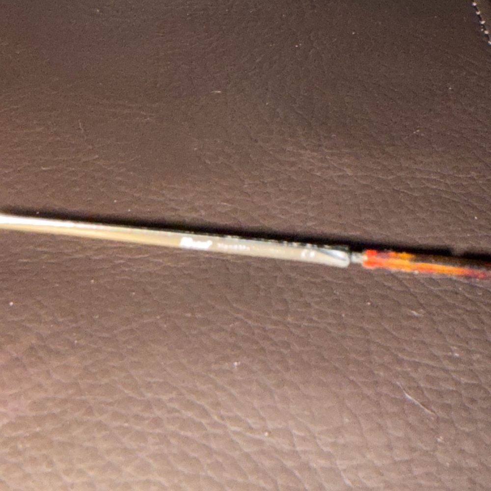 Persol Tortoiseshell Round Frames - Brown & Black… - image 7